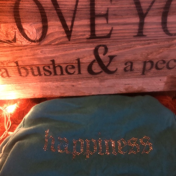 🌟Rare Find ! “Happiness” Cashmere Cardigan - Picture 2 of 6